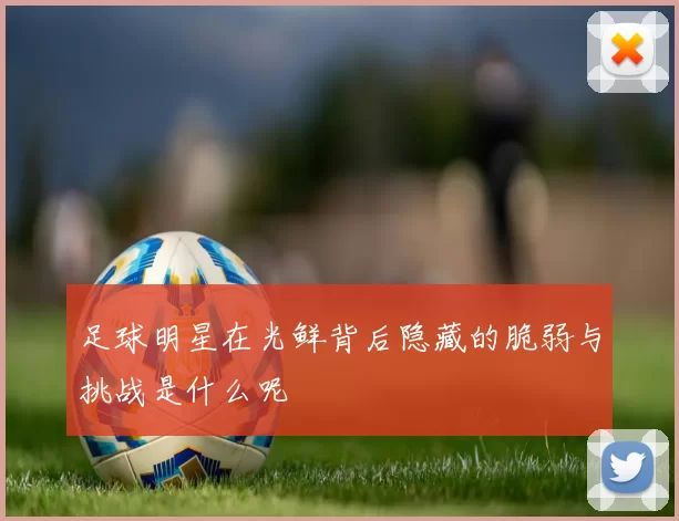 足球明星在光鲜背后隐藏的脆弱与挑战是什么呢